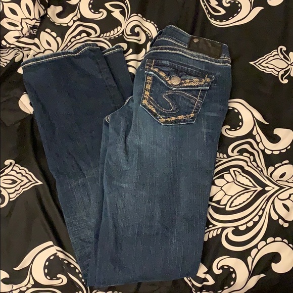 Silver Suki Jeans - Picture 1 of 5